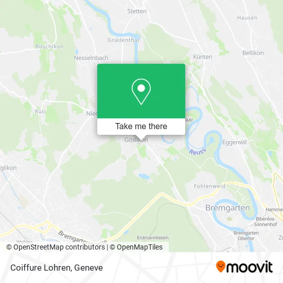Coiffure Lohren map