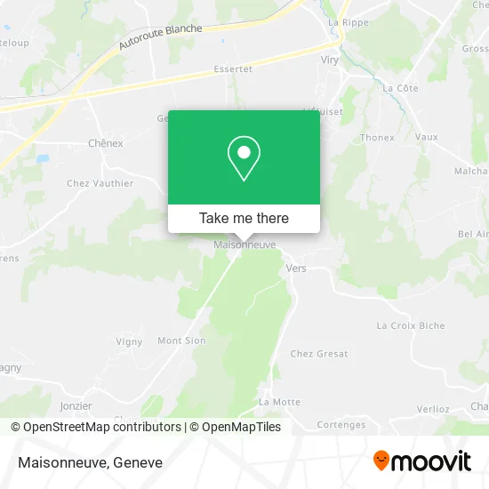 Maisonneuve map