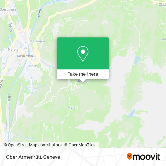 Ober Armenrüti map
