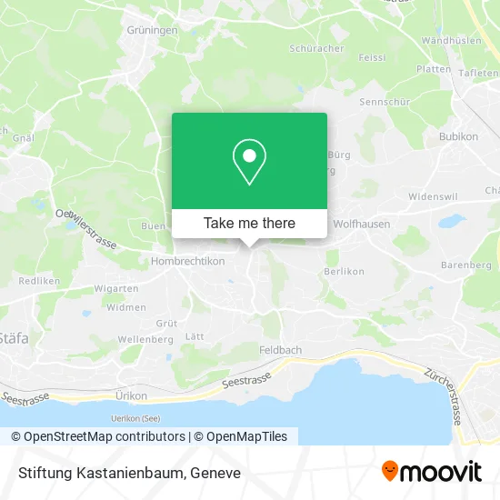 Stiftung Kastanienbaum map