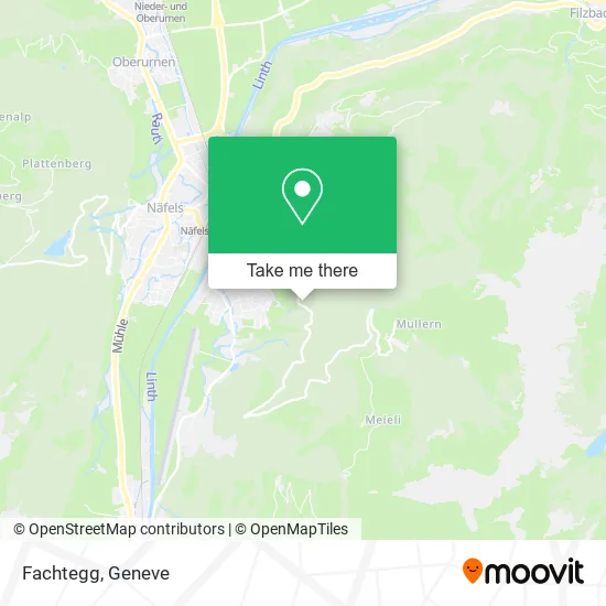 Fachtegg map
