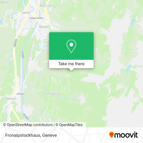 Fronalpstockhaus map