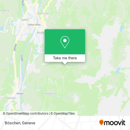 Böschen map