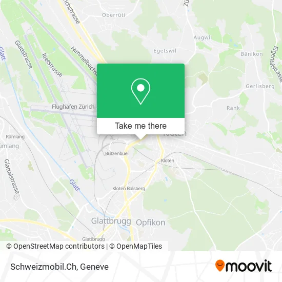 Schweizmobil.Ch map
