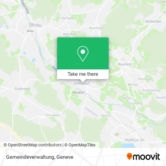 Gemeindeverwaltung map