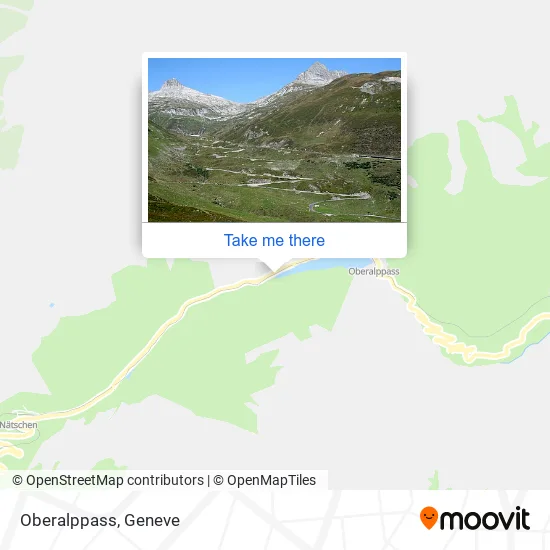 Oberalppass map