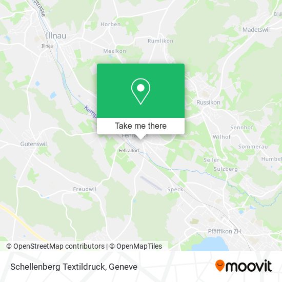 Schellenberg Textildruck map