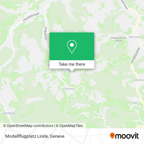 Modellflugplatz Linde map