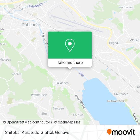 Shitokai Karatedo Glattal map