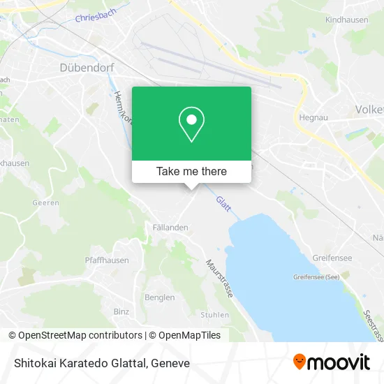 Shitokai Karatedo Glattal map