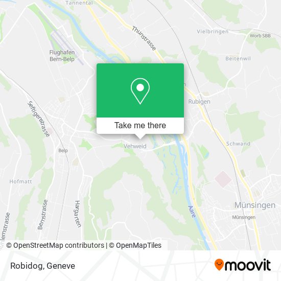 Robidog map