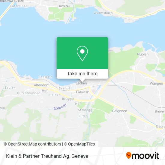 Kleih & Partner Treuhand Ag map