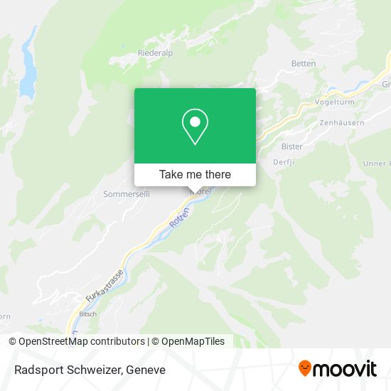 Radsport Schweizer map