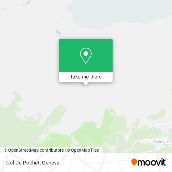 Col Du Pochet plan