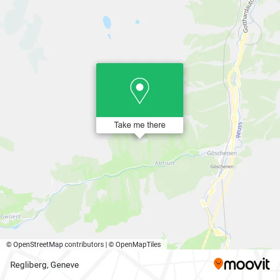 Regliberg map
