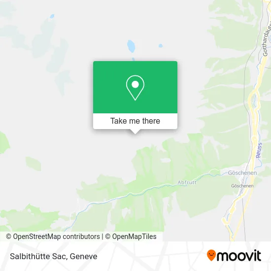 Salbithütte Sac map