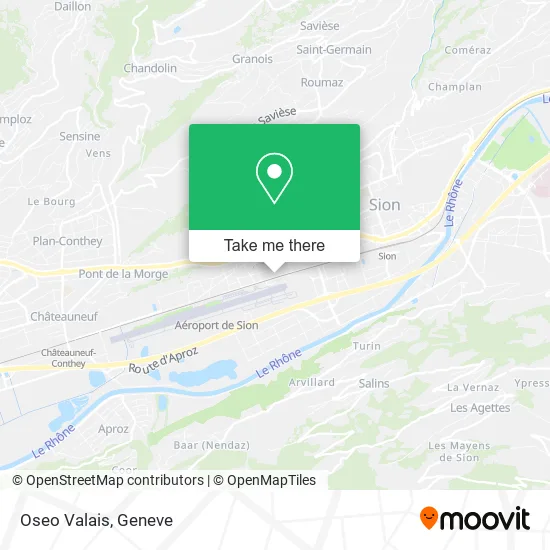 Oseo Valais plan
