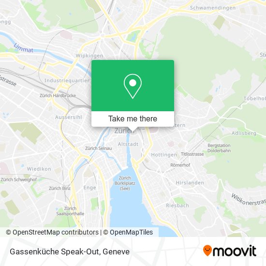 Gassenküche Speak-Out map