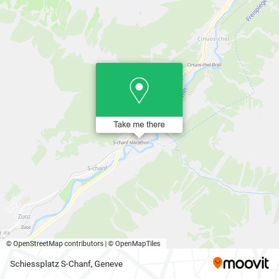 Schiessplatz S-Chanf map