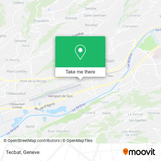 Tecbat map