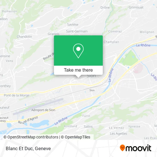 Blanc Et Duc map