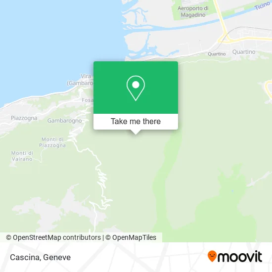 Cascina map