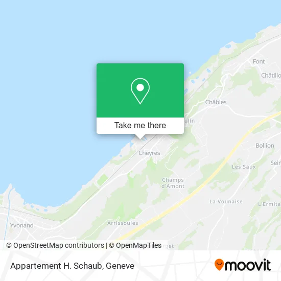Appartement H. Schaub map