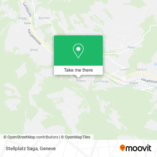Stellplatz Saga map