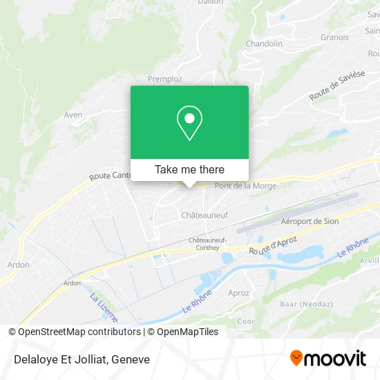 Delaloye Et Jolliat map