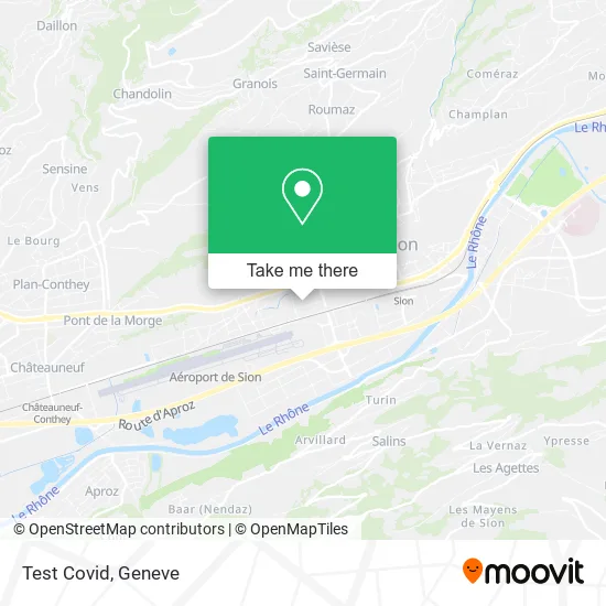 Test Covid map