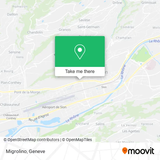 Migrolino map