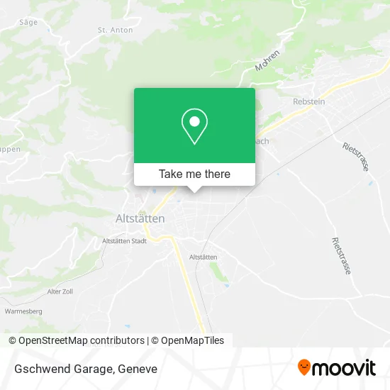 Gschwend Garage map