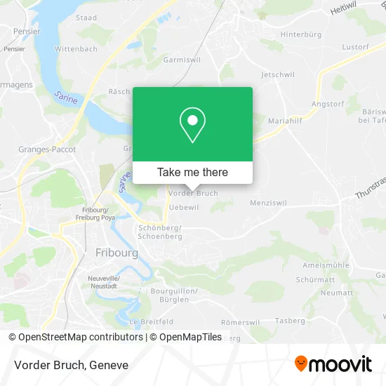 Vorder Bruch map