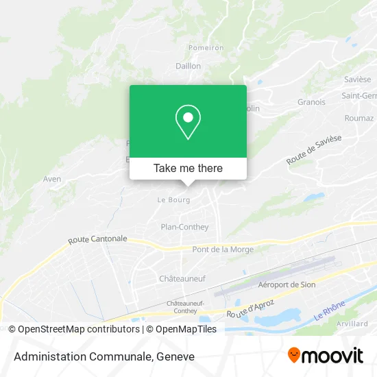 Administation Communale map