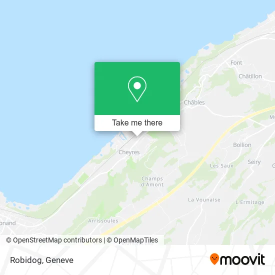 Robidog map