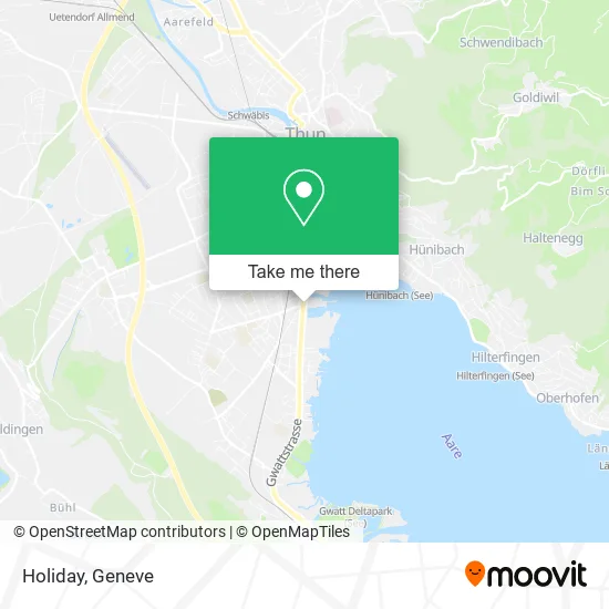 Holiday map