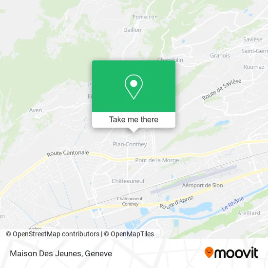 Maison Des Jeunes map