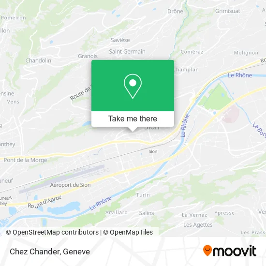 Chez Chander map