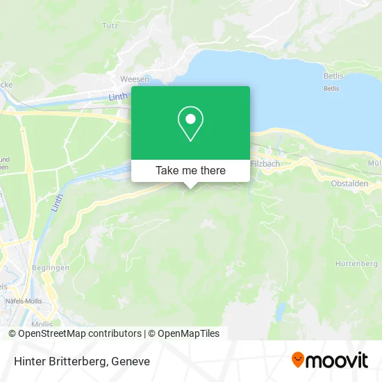 Hinter Britterberg map