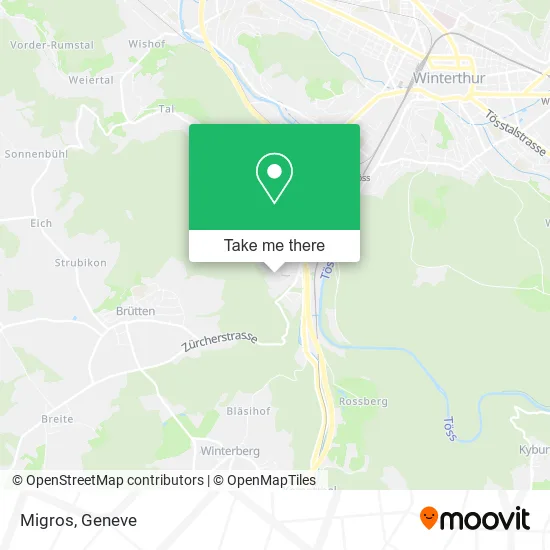 Migros map