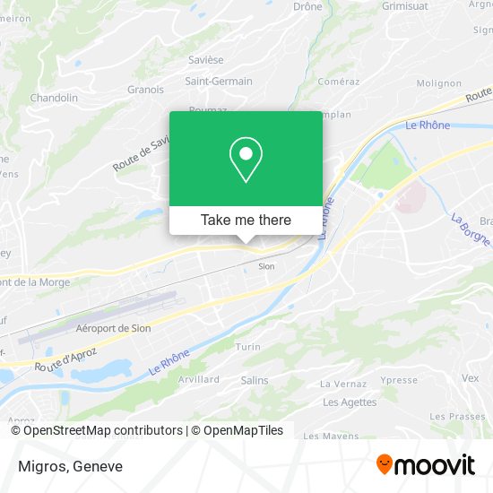 Migros map