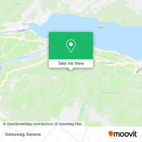 Geissweg map