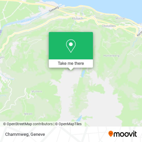 Chammweg map