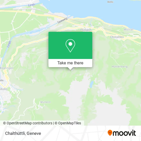Chalthüttli map