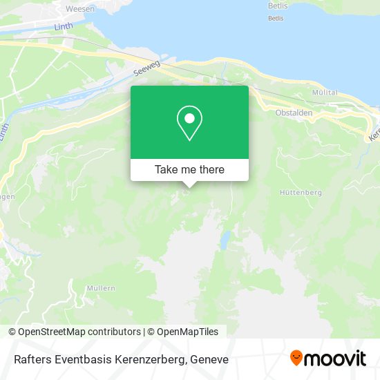 Rafters Eventbasis Kerenzerberg map