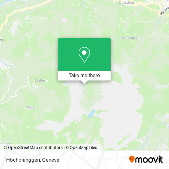 Höchplanggen plan