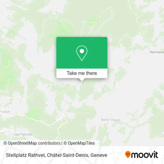 Stellplatz Rathvel, Châtel-Saint-Denis map