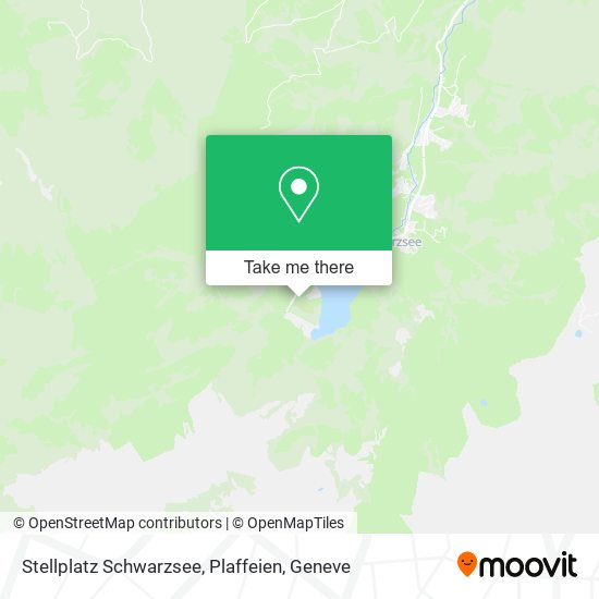 Stellplatz Schwarzsee, Plaffeien plan