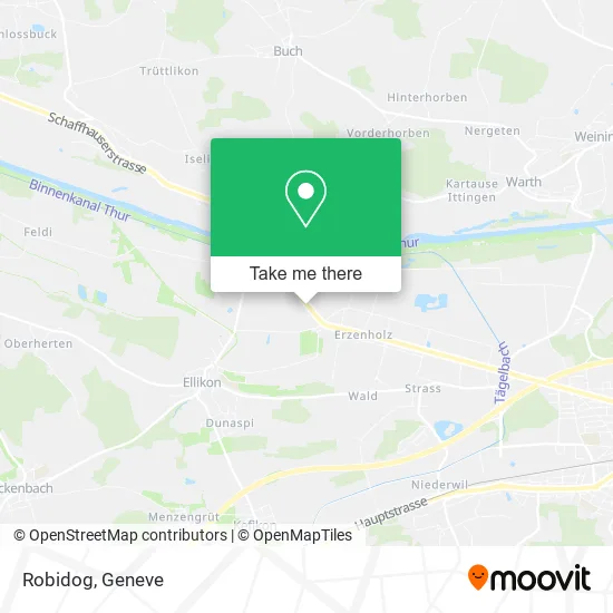Robidog map