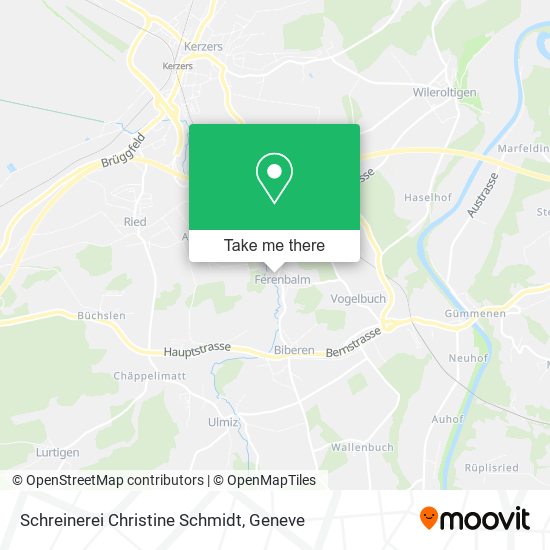 Schreinerei Christine Schmidt map